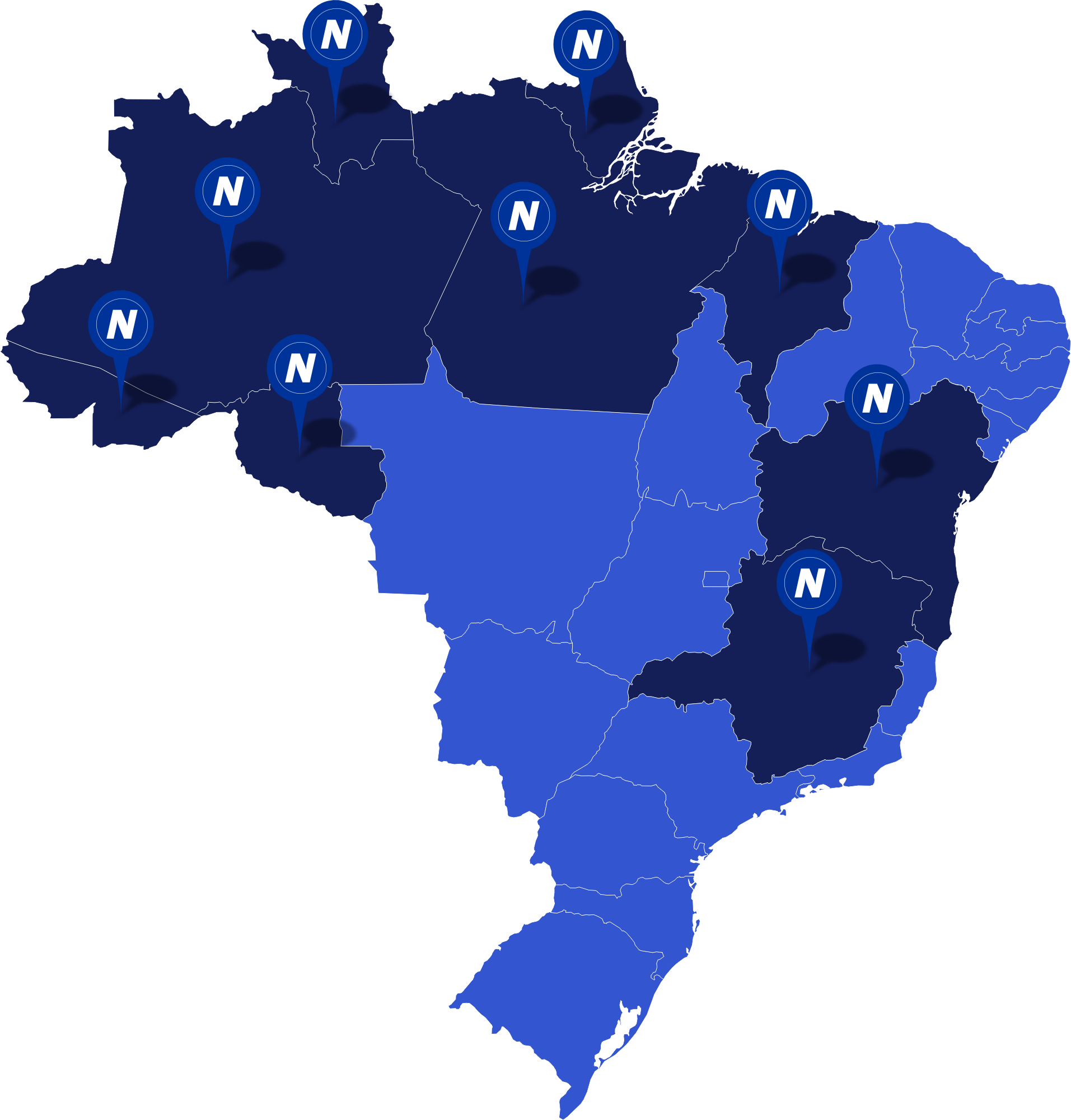 Mapa do Brasil